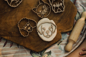 Kinfolk Pantry - Pet Friends Eco Cutter Set - 5 Animal Faces