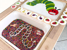 Load image into Gallery viewer, Little Explorer Eco Toys - Caterpillar sensory play tray for kids
