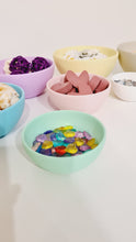 Load image into Gallery viewer, Little Explorer Eco Toys - Textured Stacking eco play bowls in pastel
