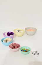 Load image into Gallery viewer, Little Explorer Eco Toys - Textured Stacking eco play bowls in pastel
