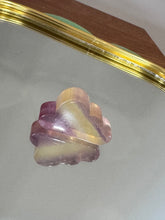 Load image into Gallery viewer, Moon Ritual - Natural Rainbow Fluorite Cloud | Hand-Carved Healing Crystal for Harmony &amp; Focus | Christmas Crystal Gift

