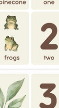 Load image into Gallery viewer, Free Download - Nature Number Cards by @archwaytoplay
