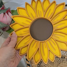 Load image into Gallery viewer, Little Explorer Eco Toys - Sunflower sensory play tray for kids
