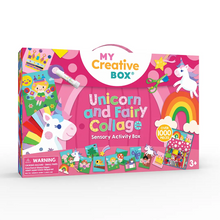 Load image into Gallery viewer, My Creative Box - Unicorn And Fairy Collage Activity Box
