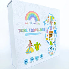 Load image into Gallery viewer, Colour Me Kids - Tidal Treasures Colouring In Tablecloth
