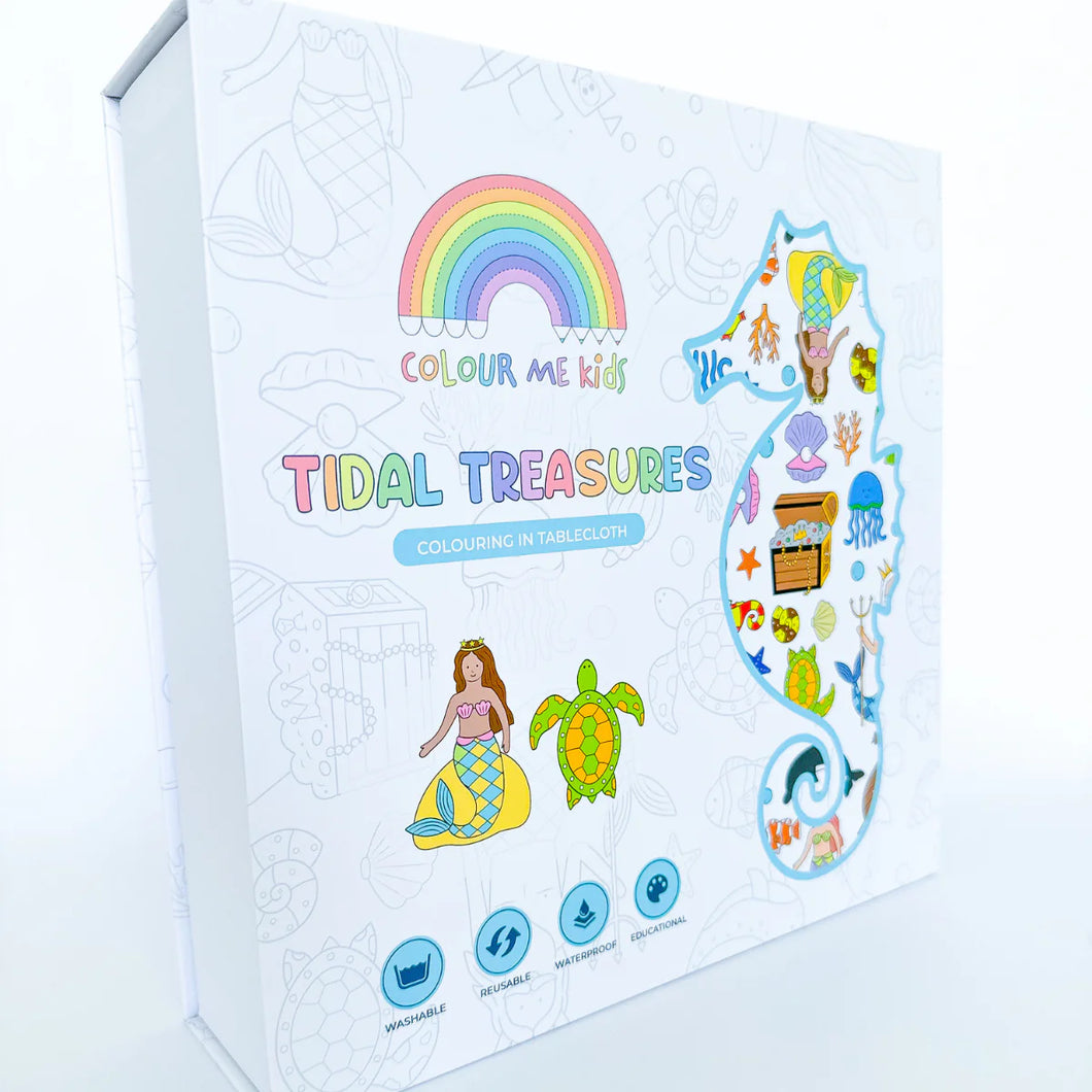 Colour Me Kids - Tidal Treasures Colouring In Tablecloth