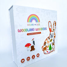 Load image into Gallery viewer, Colour Me Kids - Woodland Wonders Colouring In Tablecloth
