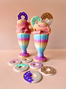 Beadie Bug Play - Ice Cream Sundae Cup in Rainbow