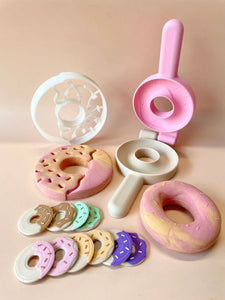 Beadie Bug Play - Eco Donut Making Kit - Strawberry Icing
