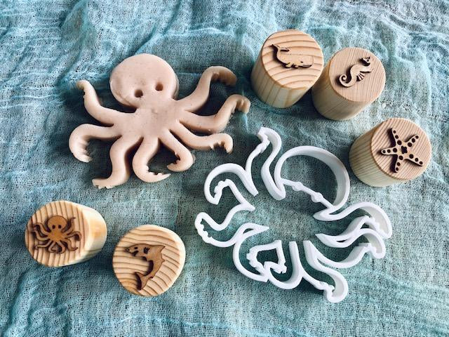 Beadie Bug Play - Octopus Bio Cutter