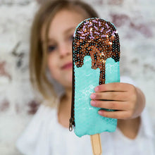 Load image into Gallery viewer, Make Me Iconic - Iconic Sequin Purse - Ice Cream
