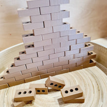 Load image into Gallery viewer, Little Explorer Eco Toys - Construction Mini Bricks 50pcs Light Brown COMING SOON
