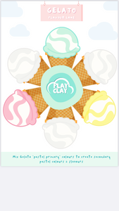 Play Clay - DIGITAL DOWNLOAD ONLY - Gelato Colour Mixing Chart