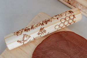 Beadie Bug Play - Wooden Engraved Roller - Bee-Lovers