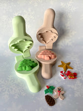 Load image into Gallery viewer, Beadie Bug Play - Eco Christmas Tree Press - Mint Green
