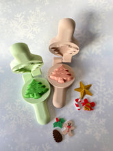 Load image into Gallery viewer, Beadie Bug Play - Eco Christmas Tree Press - Mint Green
