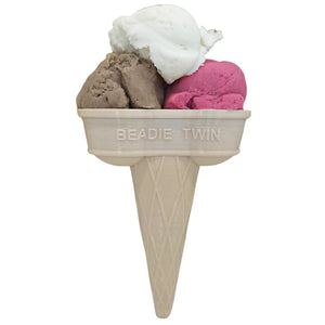 Beadie Bug Play - Ice-cream Shop Single Scoop Kit with Mint Sundae Cups