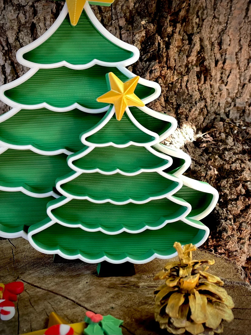 Beadie Bug Play - Christmas Tree Bio Tray - Mini