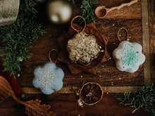 Load image into Gallery viewer, Wild Mountain Child - Snowflake PlayFizz Surprise Ornament set
