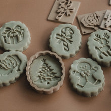 Load image into Gallery viewer, Kinfolk Pantry - Christmas Eco Stamp Set - Playdough Tool
