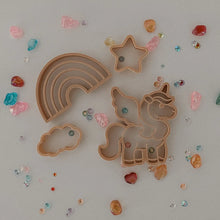 Load image into Gallery viewer, Kinfolk Pantry - Fairytale Unicorn Playdough Eco Cutter Set™
