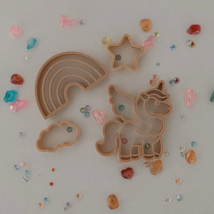 Kinfolk Pantry - Fairytale Unicorn Playdough Eco Cutter Set™