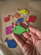 Load image into Gallery viewer, Sass and Spunk - Set of 12 Acrylic Fish
