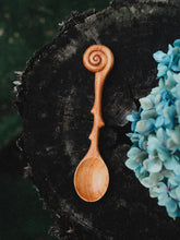 Load image into Gallery viewer, Wild Mountain Child - Fern Whirl Spoon
