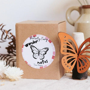 Let Them Play - Tree People 'Wonder Mates' Butterfly Fairy - Mustard Mini