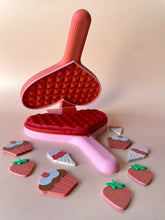 Load image into Gallery viewer, Beadie Bug Play - Eco Heart Waffle Press (Limited Edition)
