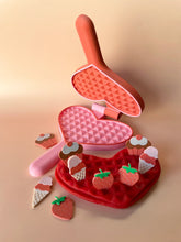 Load image into Gallery viewer, Beadie Bug Play - Eco Heart Waffle Press (Limited Edition)
