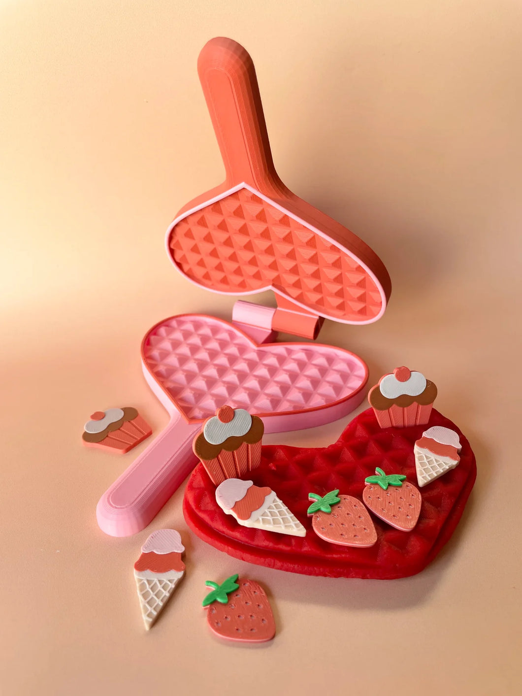 Beadie Bug Play - Eco Heart Waffle Press (Limited Edition)