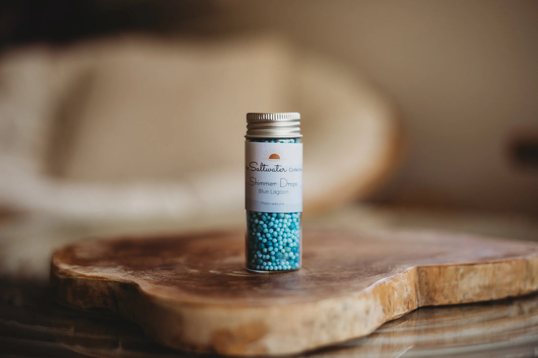 The Saltwater Collective  - Blue Lagoon Shimmer Drops - Potion Add Ons 40g