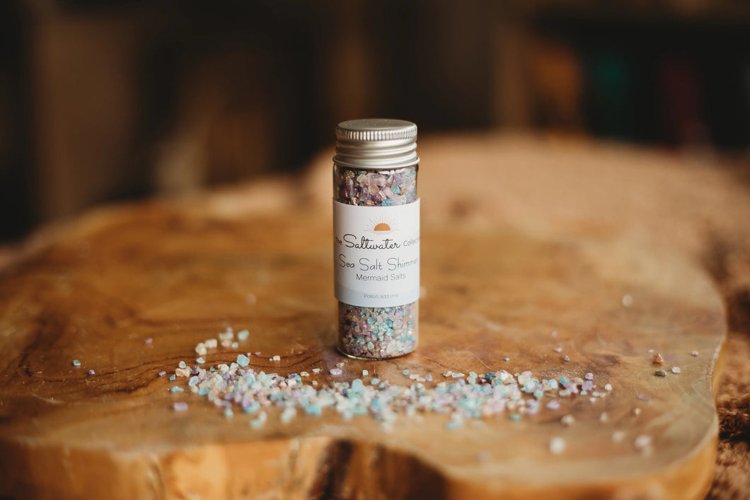 The Saltwater Collective  - Mermaid Salts - Sea Salt Shimmer 40g