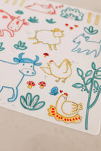 Load image into Gallery viewer, Scribble Mat - On the Farm Reusable Scribble Mat - The Originals
