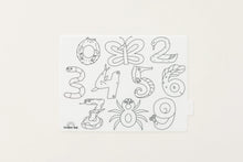 Load image into Gallery viewer, Scribble Mat - Number Fun Reusable Scribble Mat - The Mini

