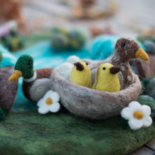 Load image into Gallery viewer, Gus + Mabel - Duck Family Felt Friends
