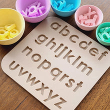 Load image into Gallery viewer, Little Explorer Eco Toys - Alphabet Eco Puzzle - Pastel Colours
