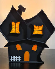 Load image into Gallery viewer, Little Explorer Eco Toys - Spooky Mansion Play Tray with Ghosts &amp; Bats for Sensory Play and Early Learning
