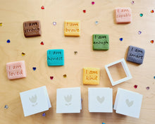 Load image into Gallery viewer, Little Explorer Eco Toys - Affirmation Stamps
