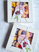 Load image into Gallery viewer, Felt So Real - Floral Shortbread Cookies 6 pieces
