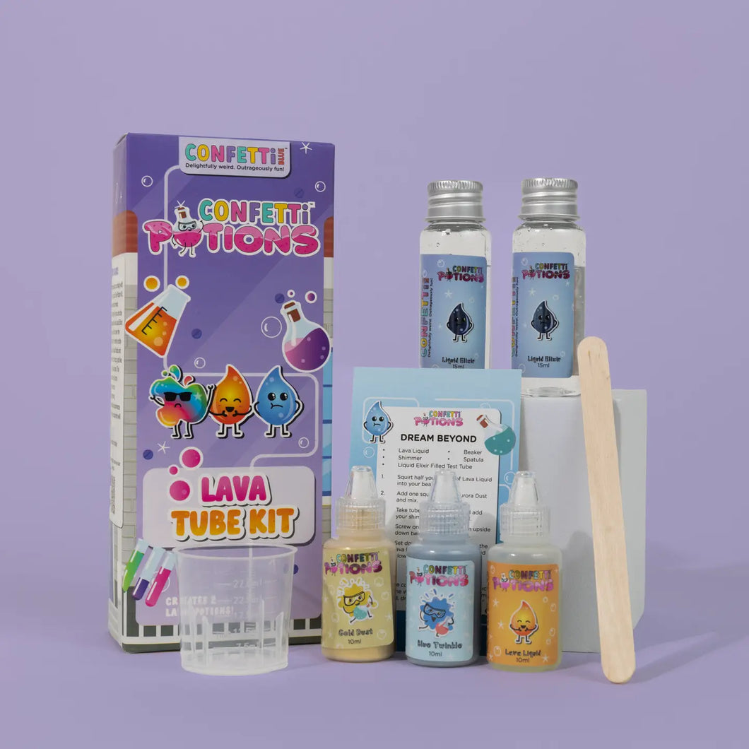 Confetti Blue - Lava Tube Mini Potion Kit