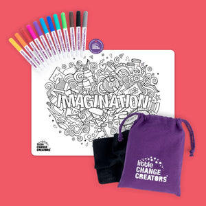 Little Change Creators - Imagination Re-Fun-Able™ Children's Colouring Set