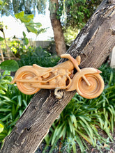 Load image into Gallery viewer, Beadie Bug Play - Wooden Motorbike Decor/Toy
