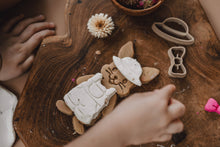 Load image into Gallery viewer, Kinfolk - Bunny Dress-up Cutter Set - Eco Playdough Tool
