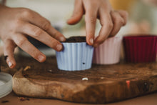 Load image into Gallery viewer, Kinfolk - Cupcake Mould Set Berry Sweet - 3 Eco Sensory Tool
