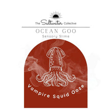 Load image into Gallery viewer, The Saltwater Collective - Vampire Squid Ooze - Ocean Goo, Natural Psyllium Slime For Kids Sensory Play
