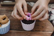 Load image into Gallery viewer, Kinfolk - Cupcake Mould Set Berry Sweet - 3 Eco Sensory Tool
