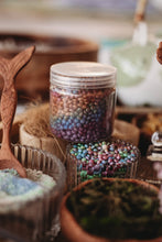 Load image into Gallery viewer, The Saltwater Collective - Mermaid Eggs - Rainbow Pearlescent Drops - Pearly Potion Play Ingredients

