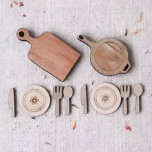 Load image into Gallery viewer, Let Them Play - TINY THINGS - COOKING SET
